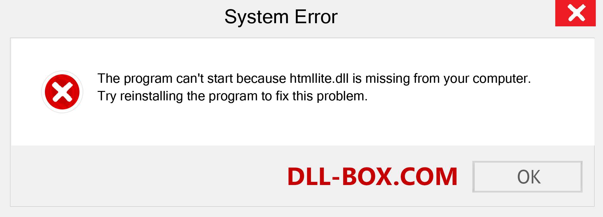  htmllite.dll file is missing?. Download for Windows 7, 8, 10 - Fix  htmllite dll Missing Error on Windows, photos, images